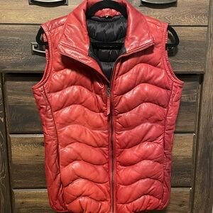 Scully Butter Leather Vest